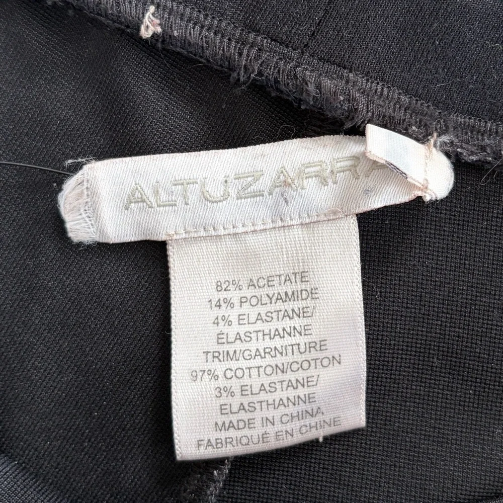Altuzarra Black Three Colorblock Stripe Leggings- XS